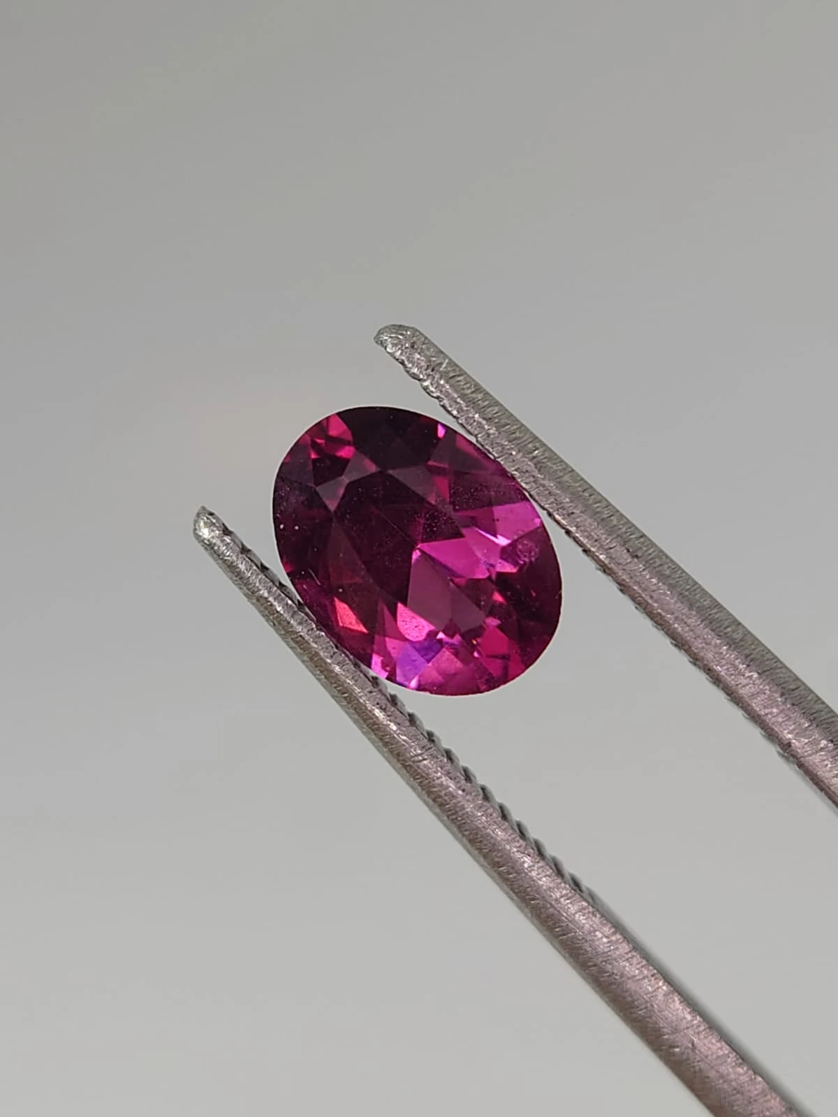 1.32ct Natural Malaya Garnet Oval Cut Loose Gemstone From Tanzania — view 4